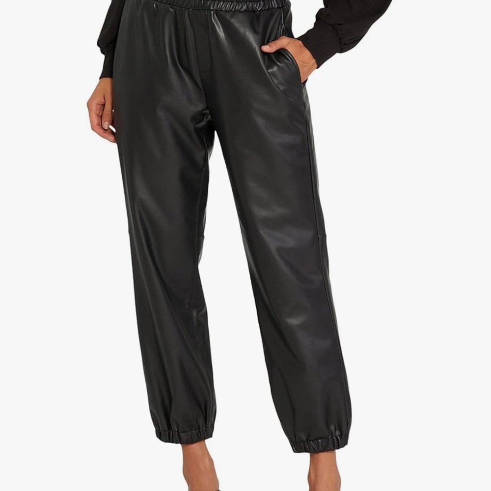 Sanctuary's Neo Faux Leather Joggers